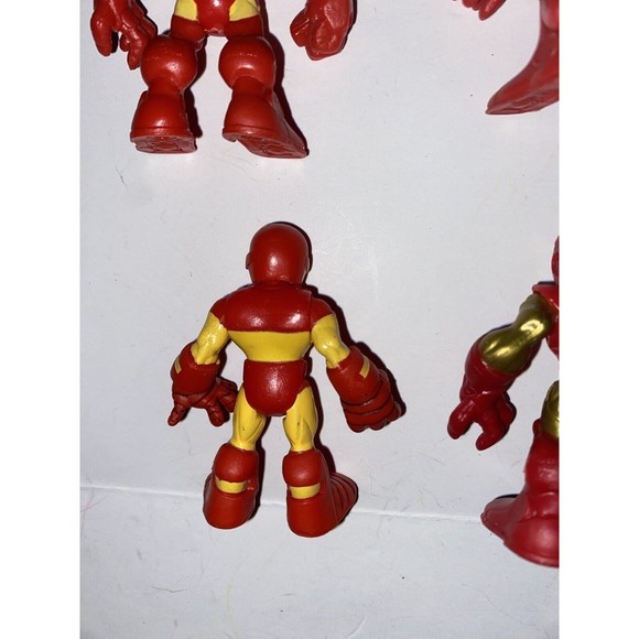 Marvel Playskool Heroes Lot Iron Man Mark Hall Armor Classic Silver Centurion - Picture 14 of 15